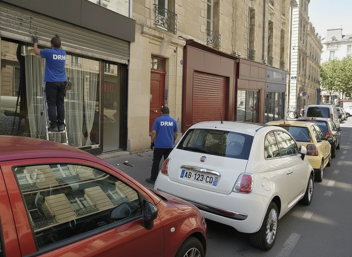 Déblocage de rideau métallique bloqué à Marseille 6